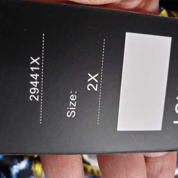 Love University Mock Neck Blouse Sz 2X NWT - Picture 6 of 7